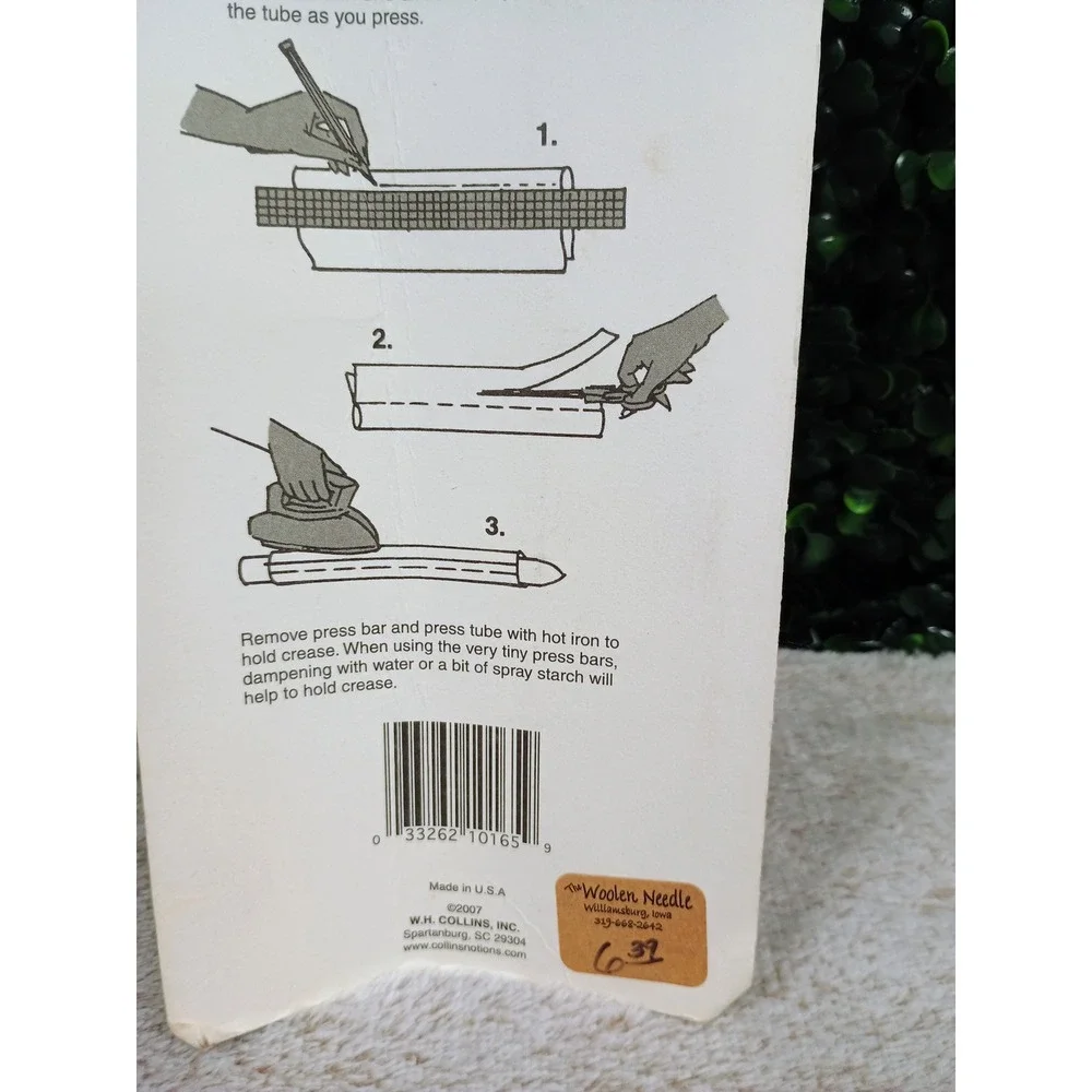 Collins‎ Quilters Press Bars Set of 5 Yellow Nylon High Heat Resistant C165